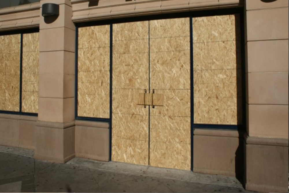 Boarding Up in Dalston, E8